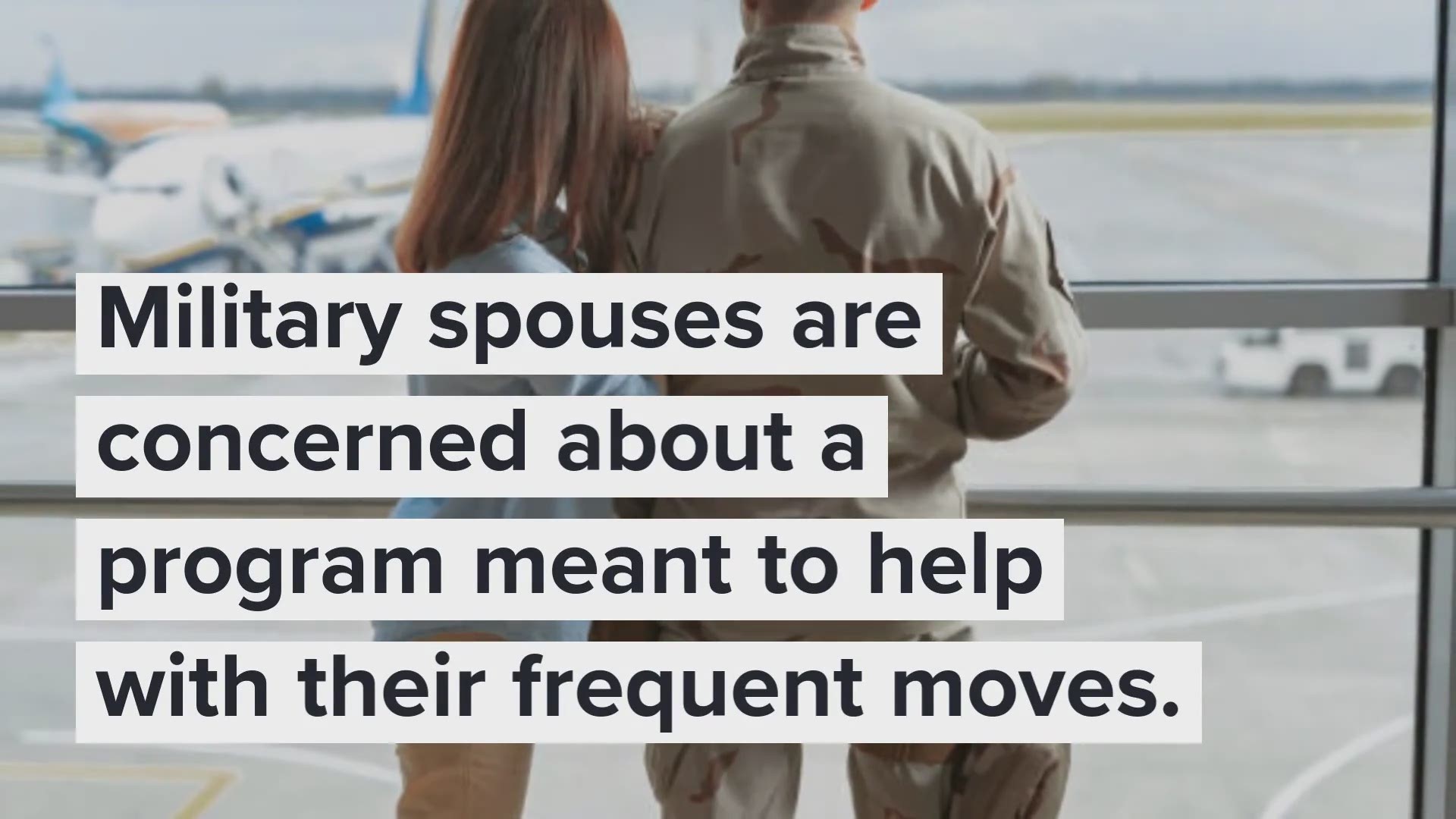 Each branch announced instructions for how spouses could get back money they spend to get re-licensed in their new states. Some told us officials don't know about it