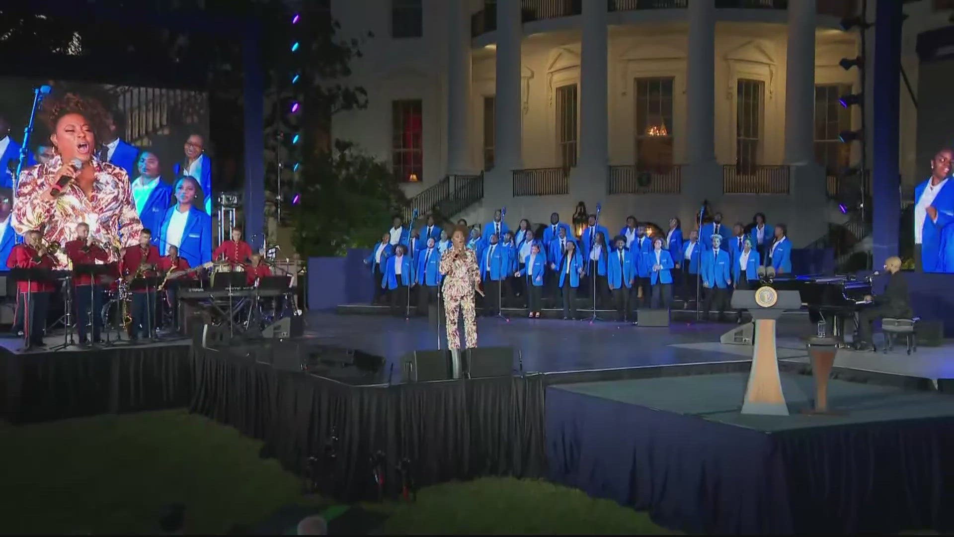 Biden hosts concert on White House lawn