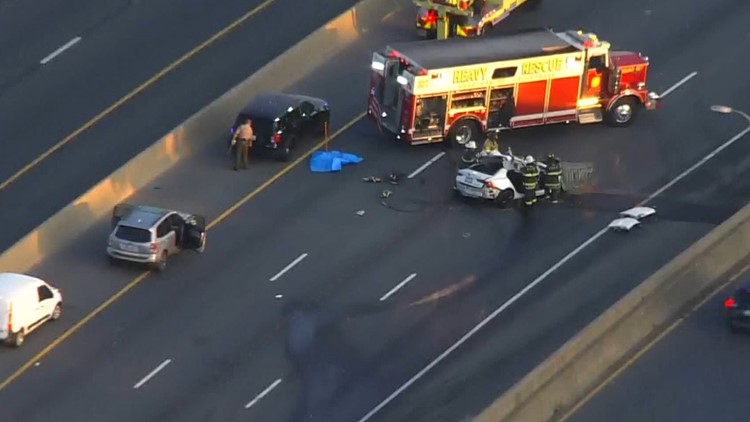 1 dead in Branch Avenue crash with tractor-trailer