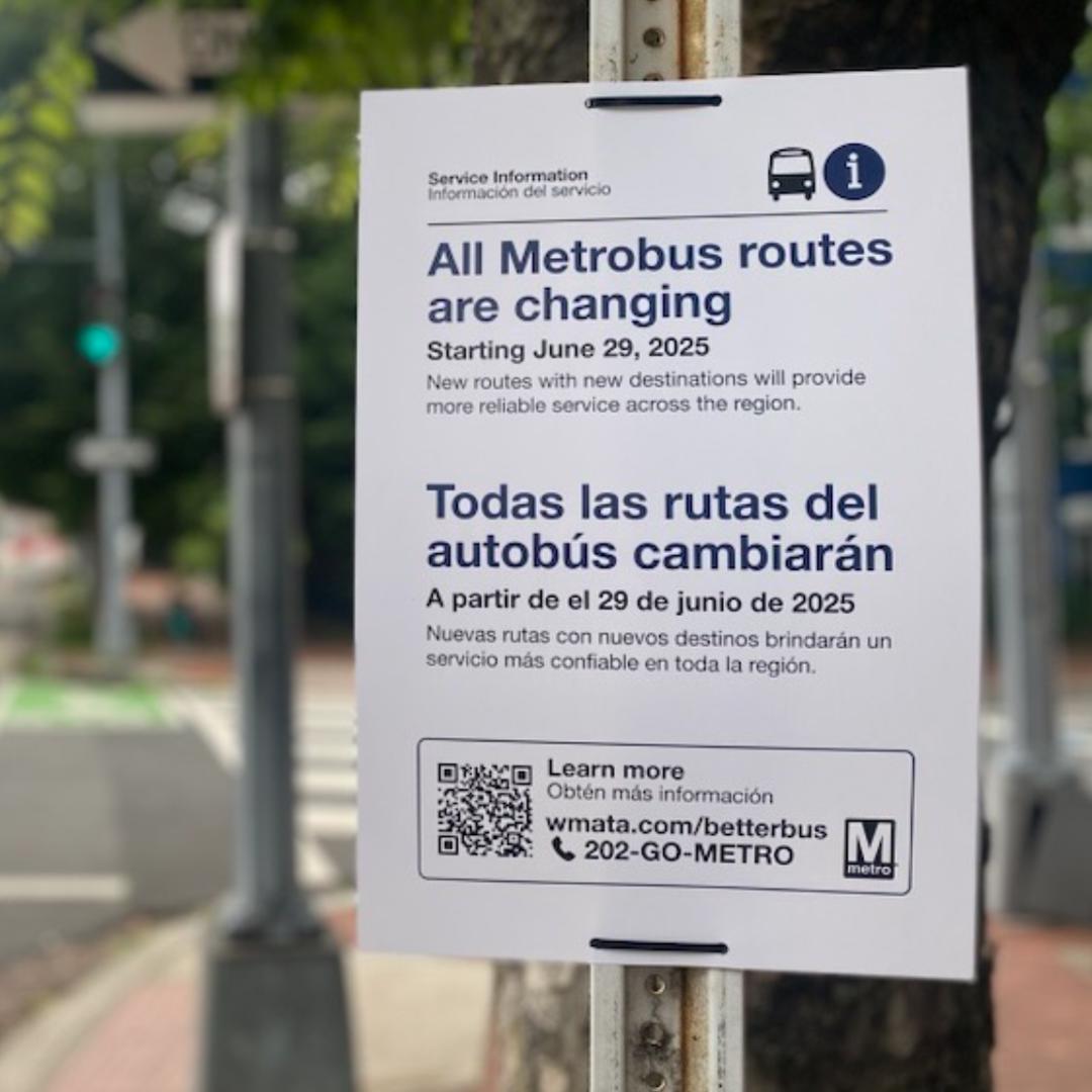 Find DC's new bus routes under Metro's Better Bus Network | wusa9.com