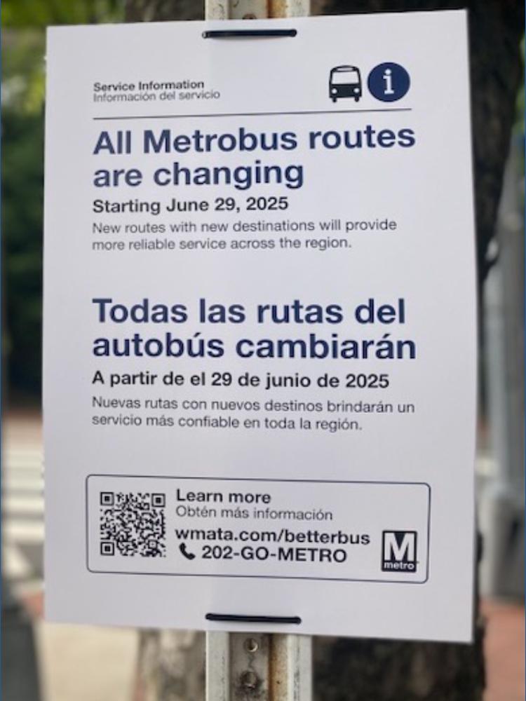 Find DC's new bus routes under Metro's Better Bus Network | wusa9.com