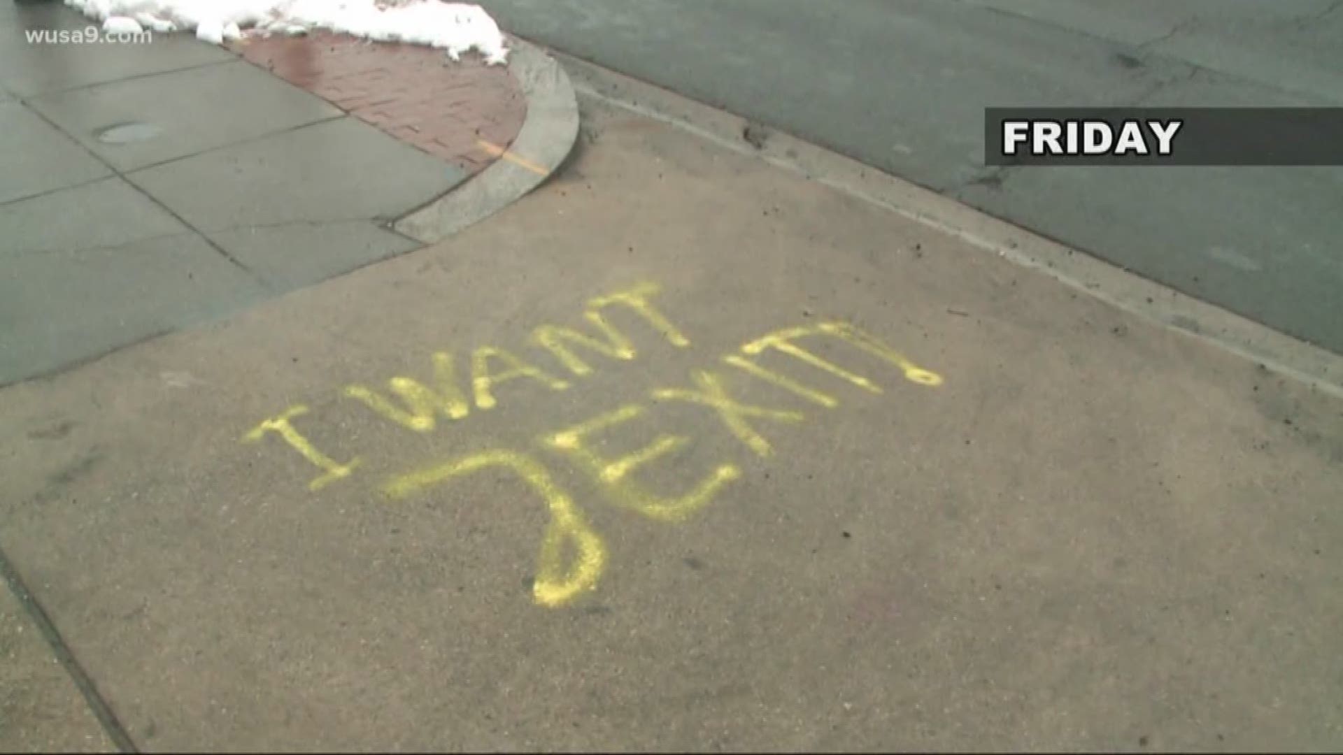 DC Police are working closely with the Anti-Defamation League to investigate what appears to be multiple anti-Semitic graffiti messages spray-painted in NE DC.