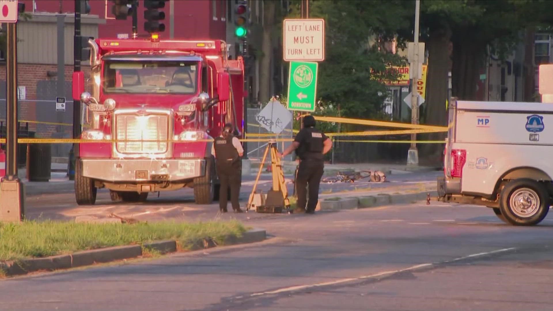 Roads in the area were closed Friday morning for the crash investigation.