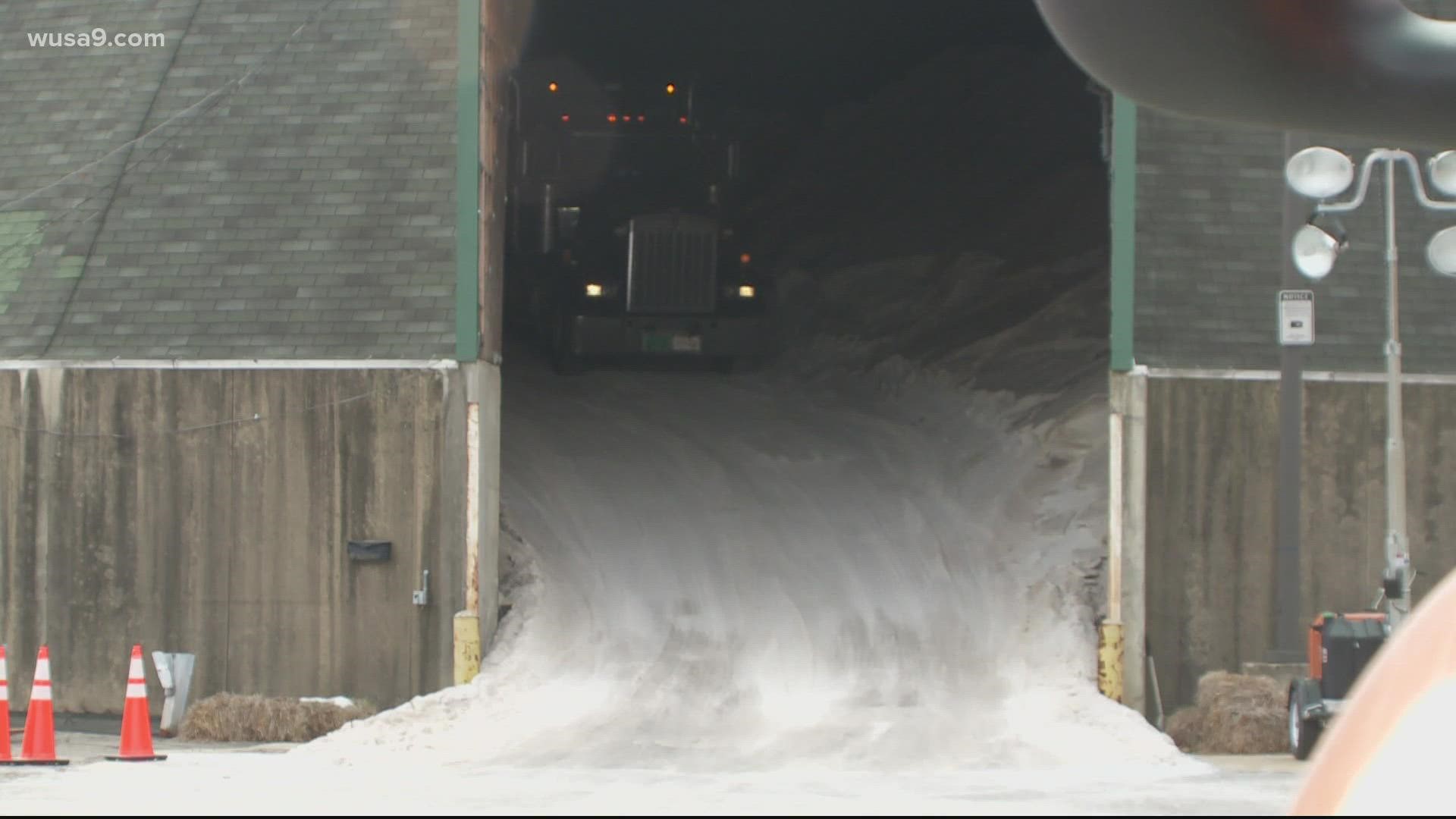 Officials are warning motorists to stay off the roads.