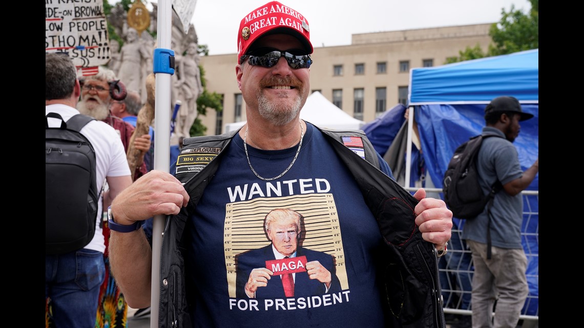 Crowds Gather To Support Trump During DC Indictment | Wusa9.com