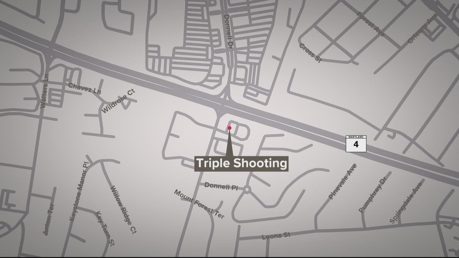 The shooting happened ear;y Sunday morning in the 3700 block of Donnell Drive.