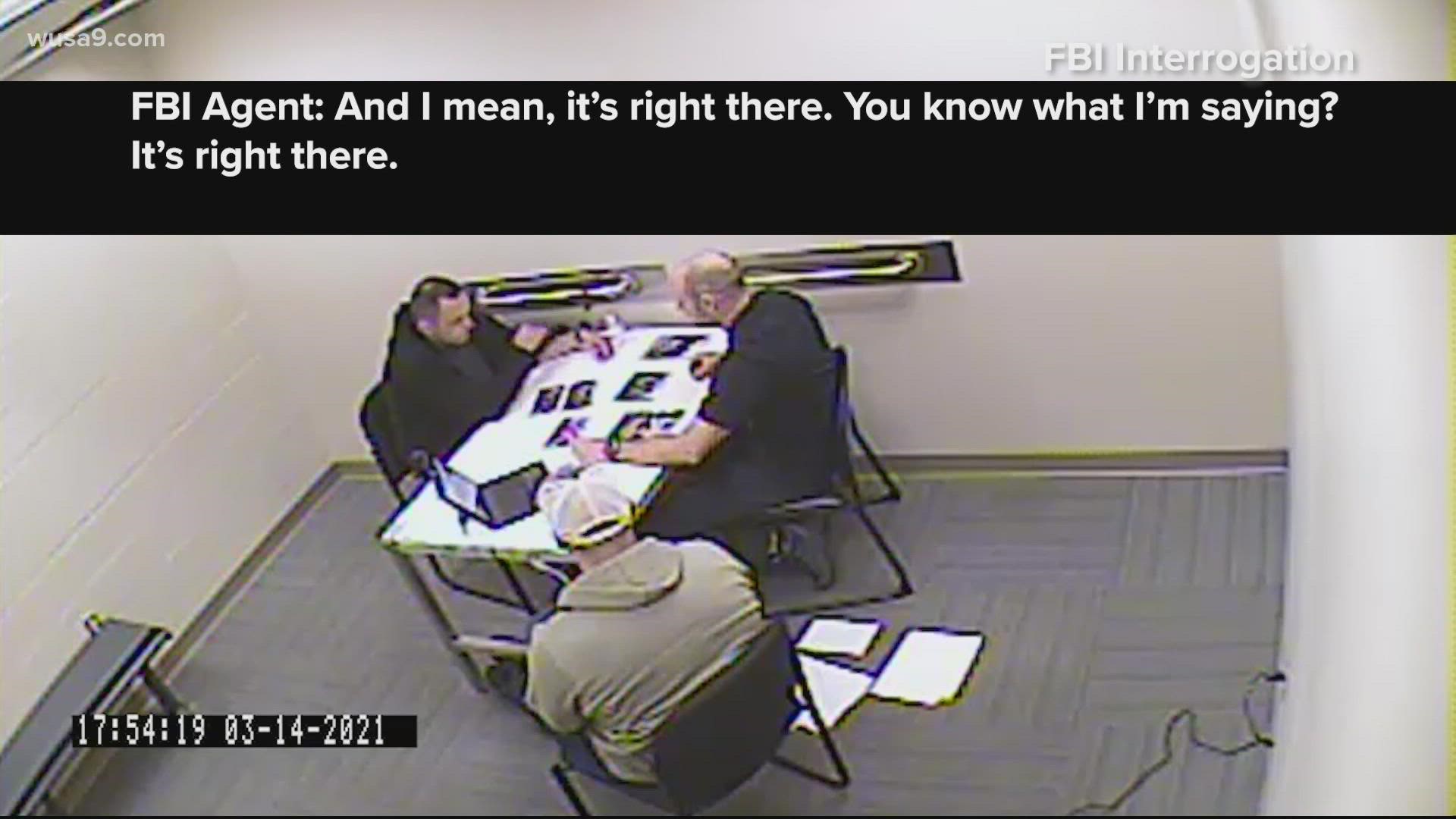 “I've never been in this situation before," Khater can be heard telling Palmtree in a video of the interrogation obtained by WUSA9.
