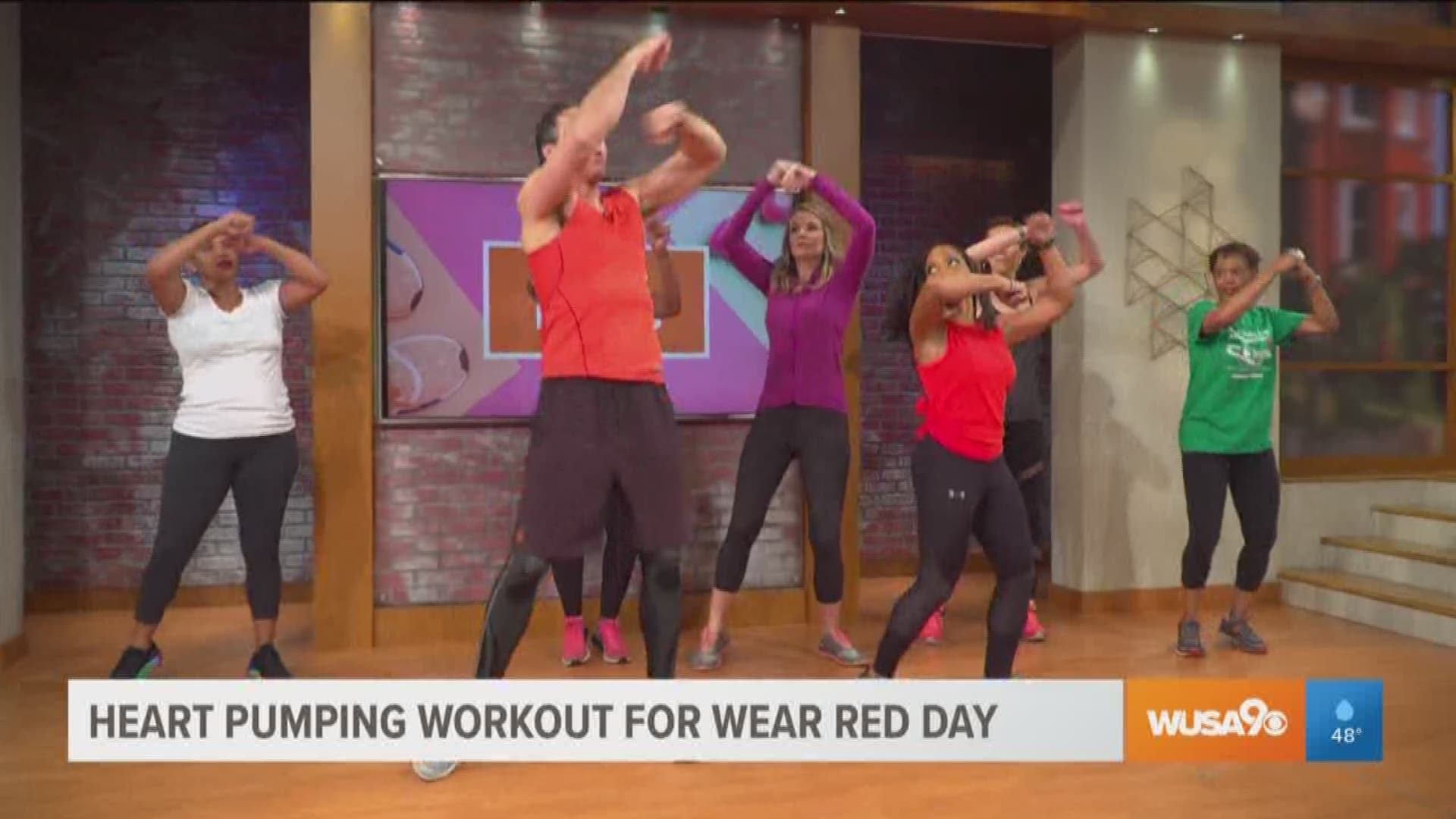 Get the workout started with Laurent Amzallag from YaLa Fitness for American Heart Month. Exercise helps prevent heart disease which affects millions of  people.