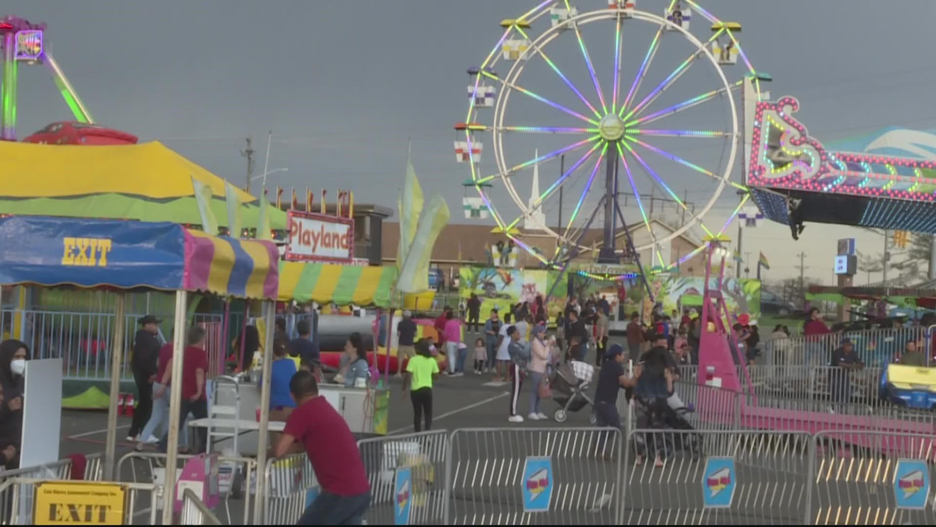 Austin Green told WUSA9 that he and others at first thought the popping sounds came from fireworks or car exhaust. The Kiwanis Karnival reopened Saturday.