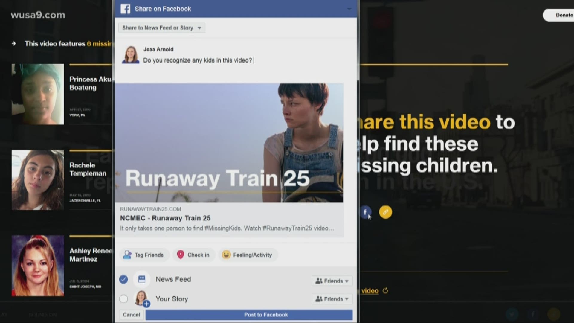 2,000 children go missing in DC every year. That's a lot of families wondering where their babies are. Advocates have long used  social media to help find them. But now--there's a new tool that's blending music and technology.