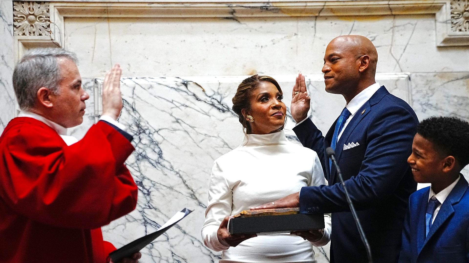 Wes Moore inaugurated as Maryland's first Black governor | wusa9.com