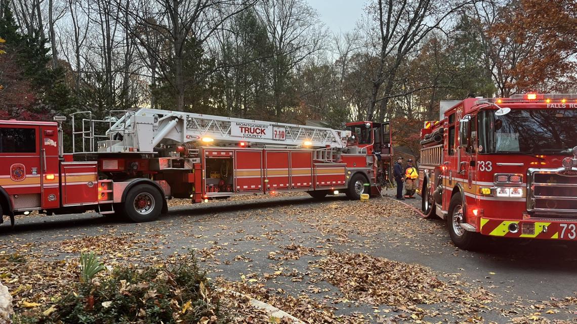 Space heater sparks house fire in Potomac | wusa9.com