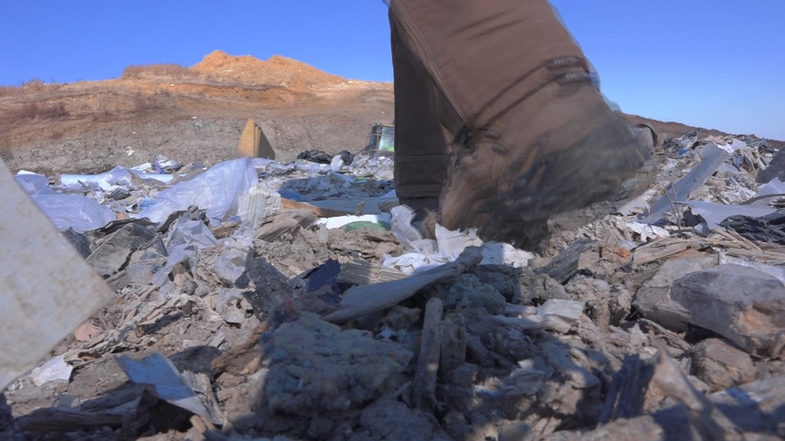 Last trucks to dump waste in Dumfries landfill