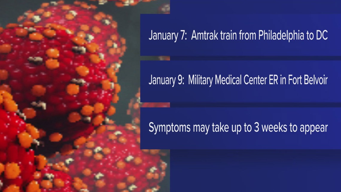 Virginia Department of Health investigating measles cases