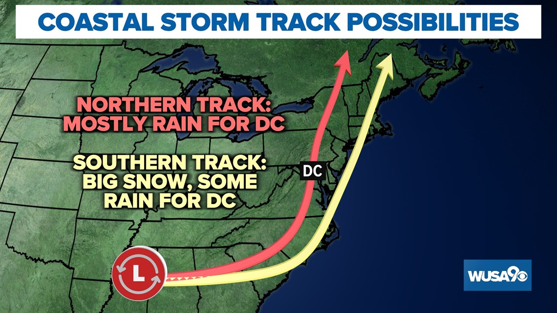 Winter weather scenarios for potential weekend storm - Vimarsana News