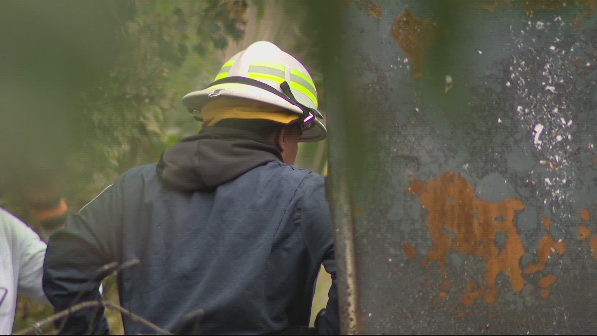 TWO PEOPLE ARE DEAD AFTER A HOUSE WENT UP INTO FLAMES IN BRANDYWINE. WE LEARNED A CHILD -- WHO MADE OUT OF THE BURNING HOME BY THEMSELVES LAST NIGHT -- WAS NOT HURT.