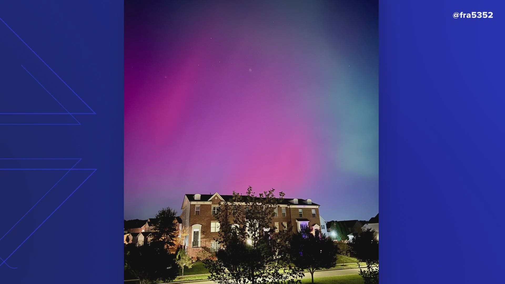 Viewers shared their photos of the northern lights across the DMV.