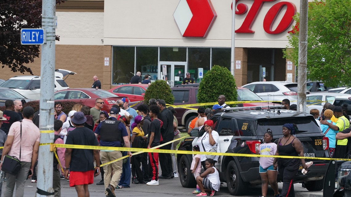 10 dead in Buffalo supermarket attack, police call hate crime