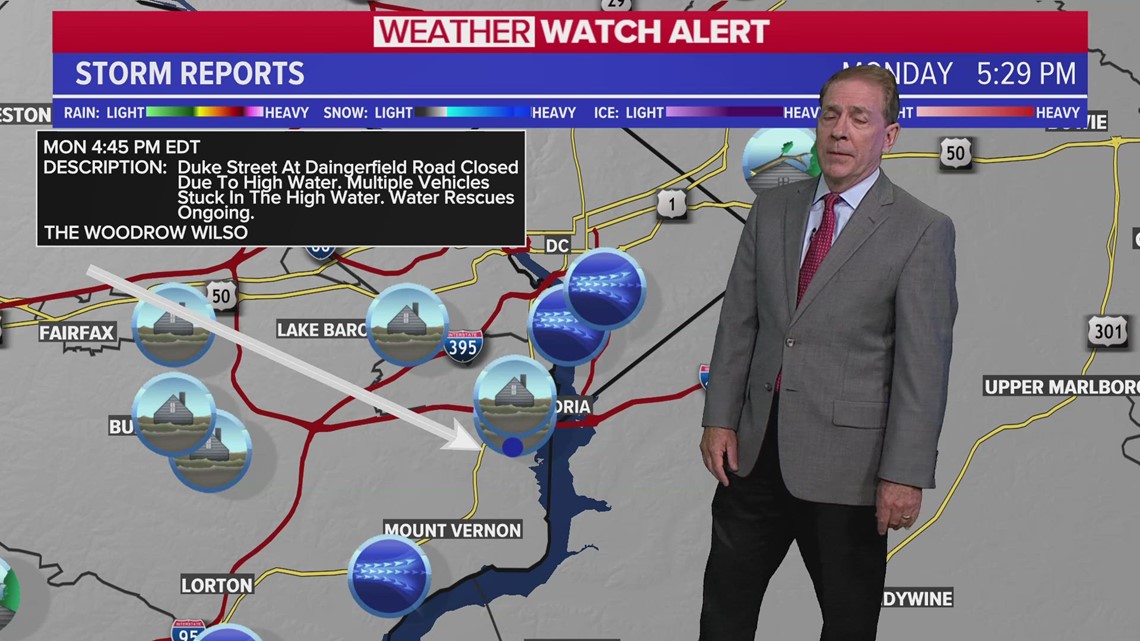 Road closures, water rescues ongoing as part of Flash Flood Warning ...