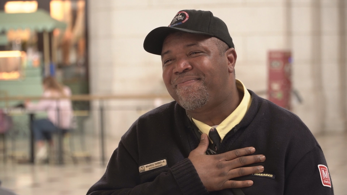DC Metro station manager inspires passengers