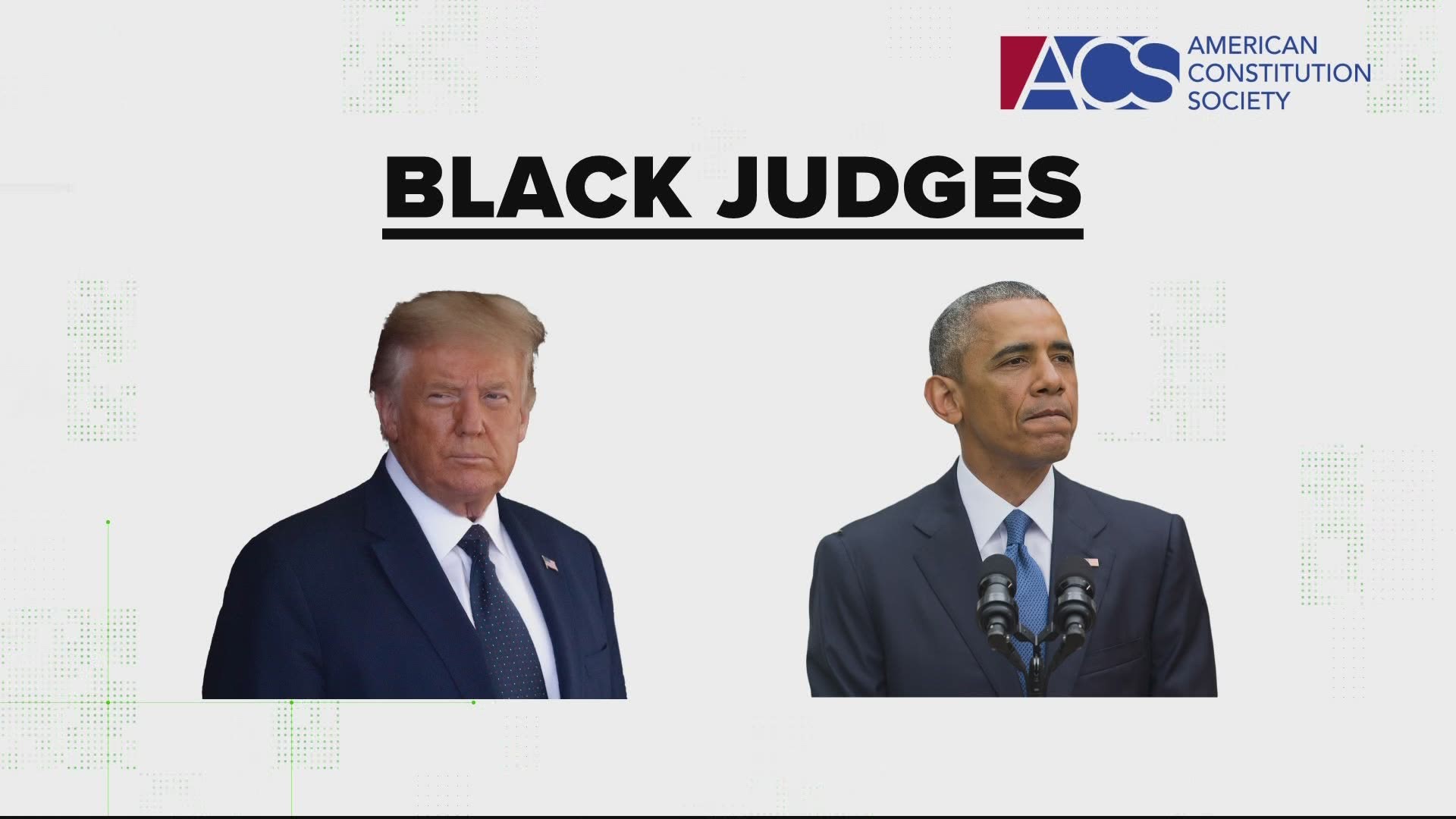 The administration has confirmed a much smaller number of black judges to the federal bench than previous administrations, but not zero.