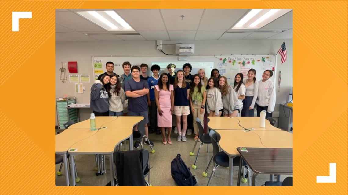 WUSA9 Visits Langley High School's journalism class