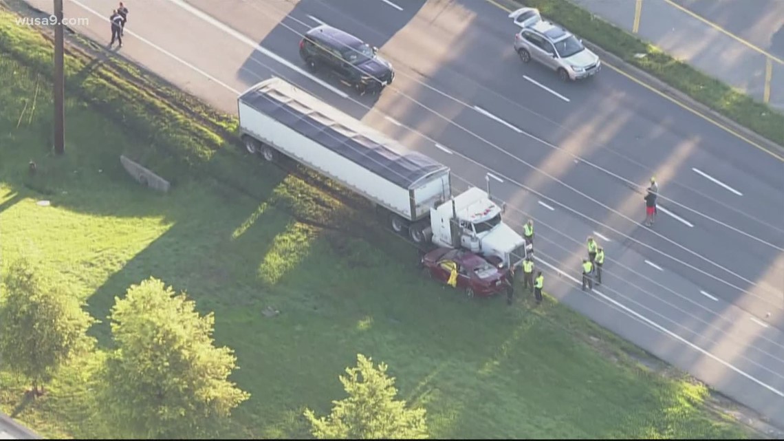 Maryland man dies after crash involving tractortrailer on Crain