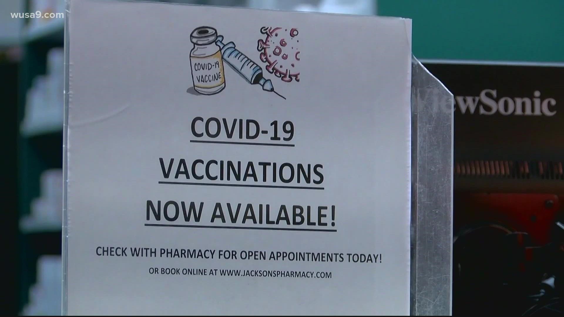 Teenagers who receive a COVID-19 shot in Maryland could win a $50,000 college scholarship.