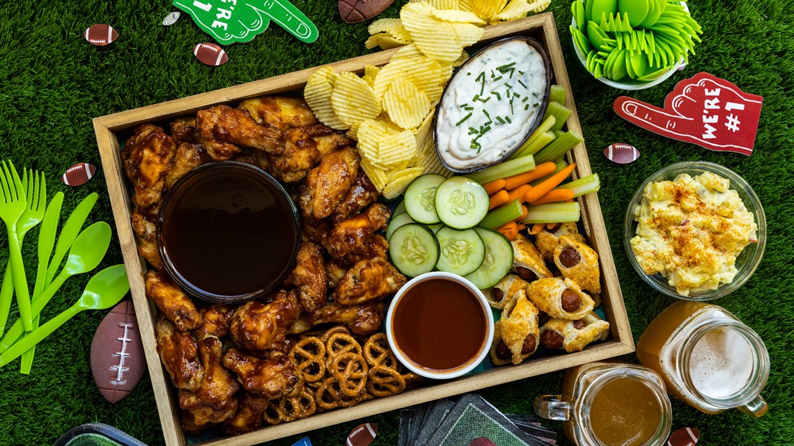 Get your burger and wing boxes for hosting the Super Bowl party at home