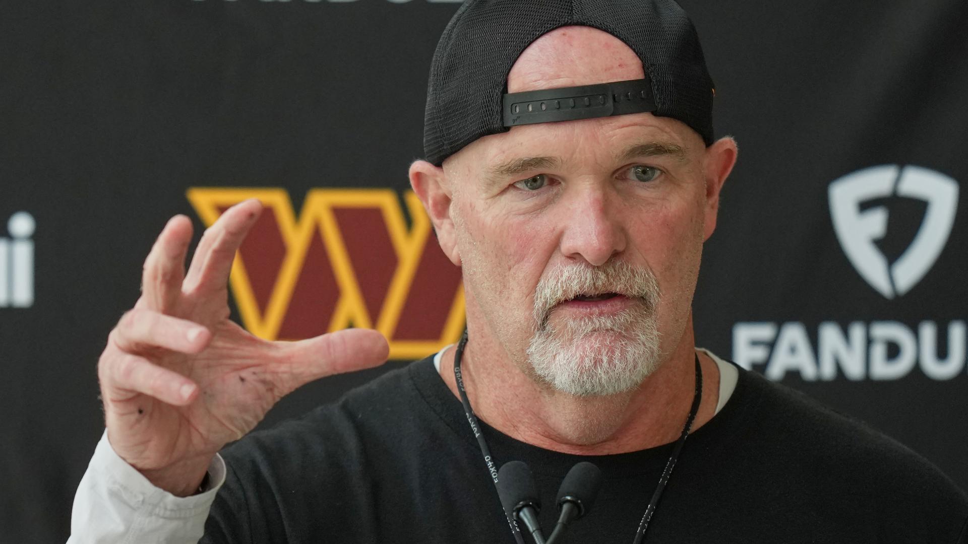 Dan Quinn sees ‘good fire’ in Commanders after 1-3 start | wusa9.com