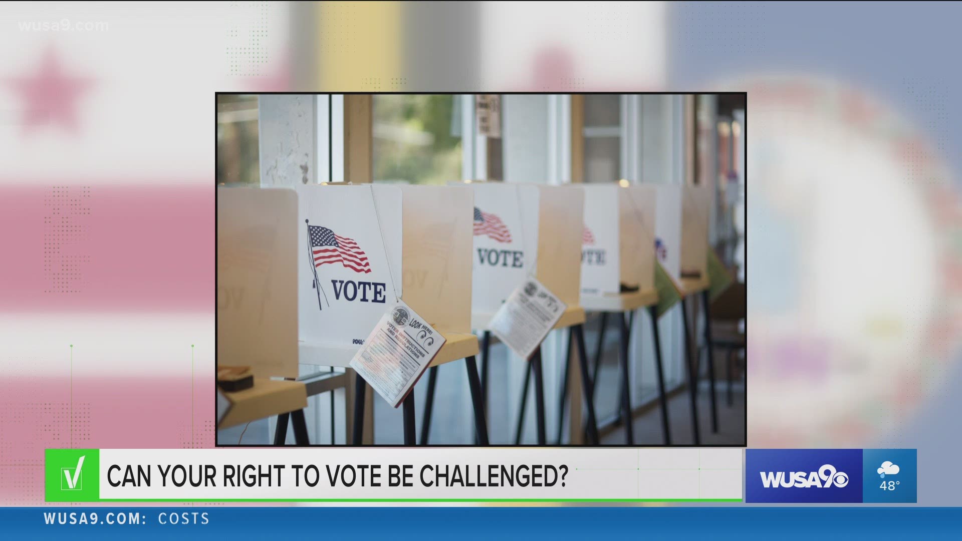 As early voting begins, some viewers are concerned about having their right to vote challenged.
