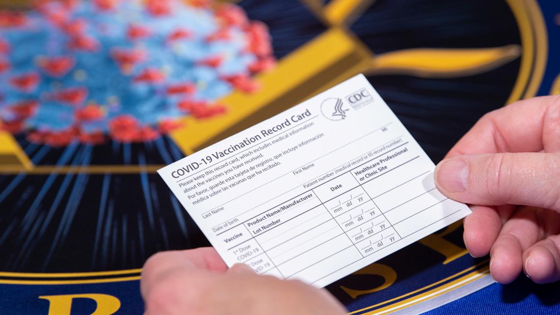 COVID-19 vaccine cards: How can you spot a fake vaccine card? | wusa9.com