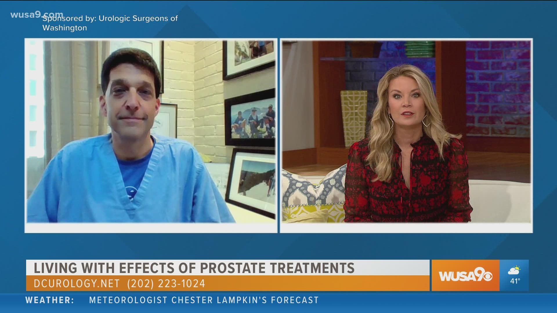 Effects of prostate cancer treatment are normal & shouldn't keep men from screenings. The effects can be easily treated.  Sponsor: Urologic Surgeons of Washington.