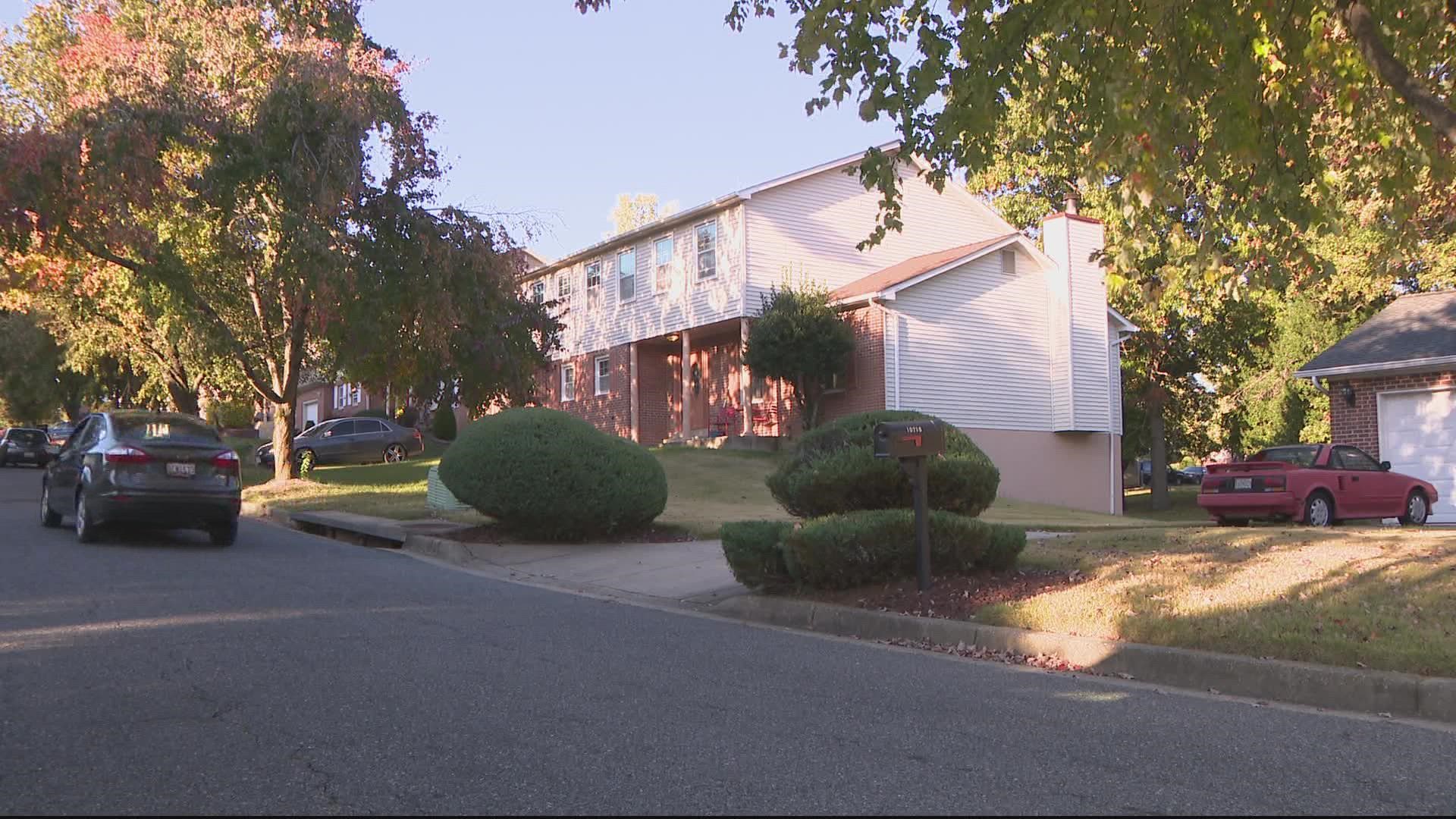 A couple who bought a foreclosed, vacant home in Prince George's County were surprised when they showed up to the house and other people were already moving in.