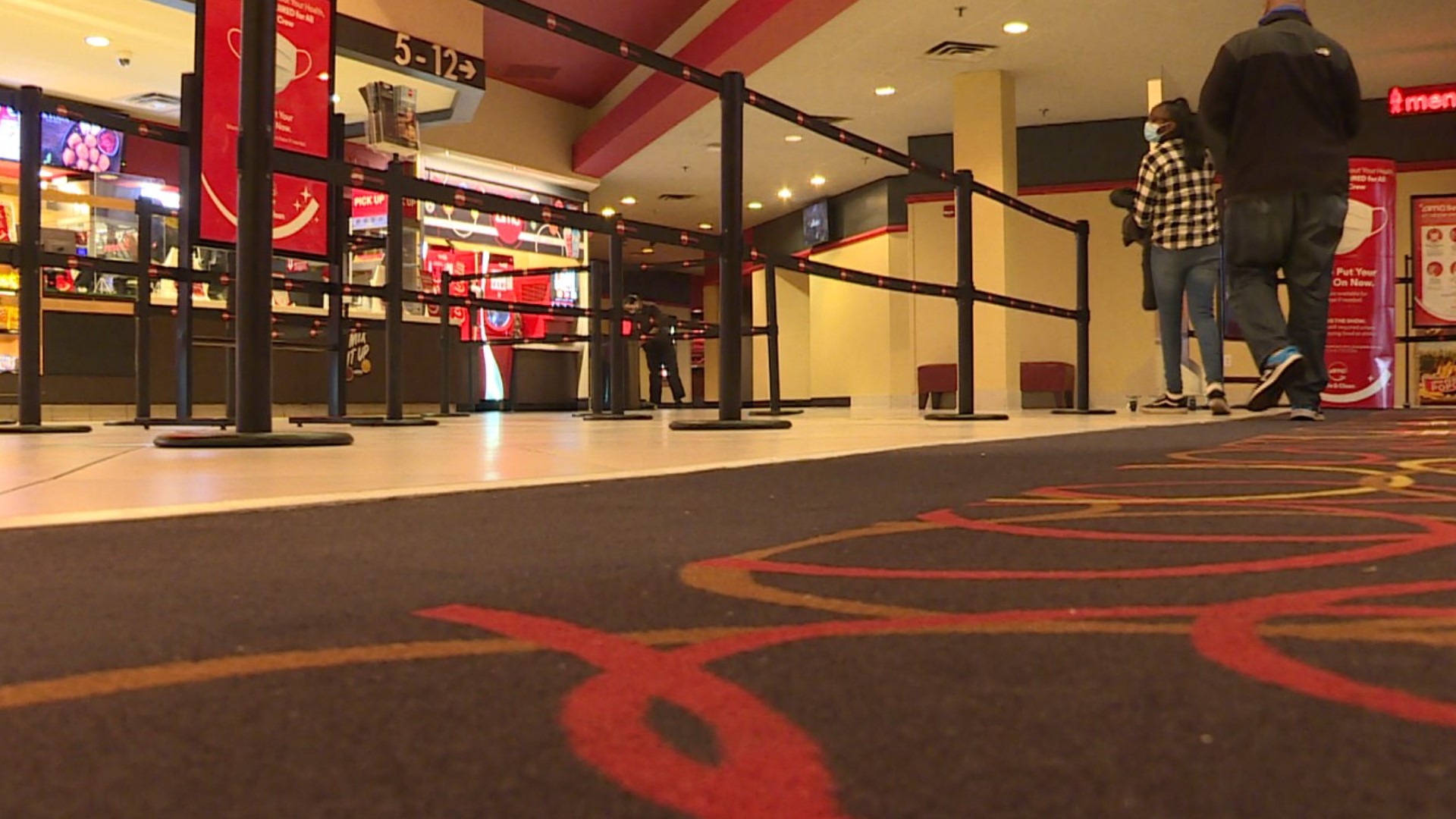 A year after closing due to the pandemic, four AMC movie theaters in Prince George's County reopened on Friday.