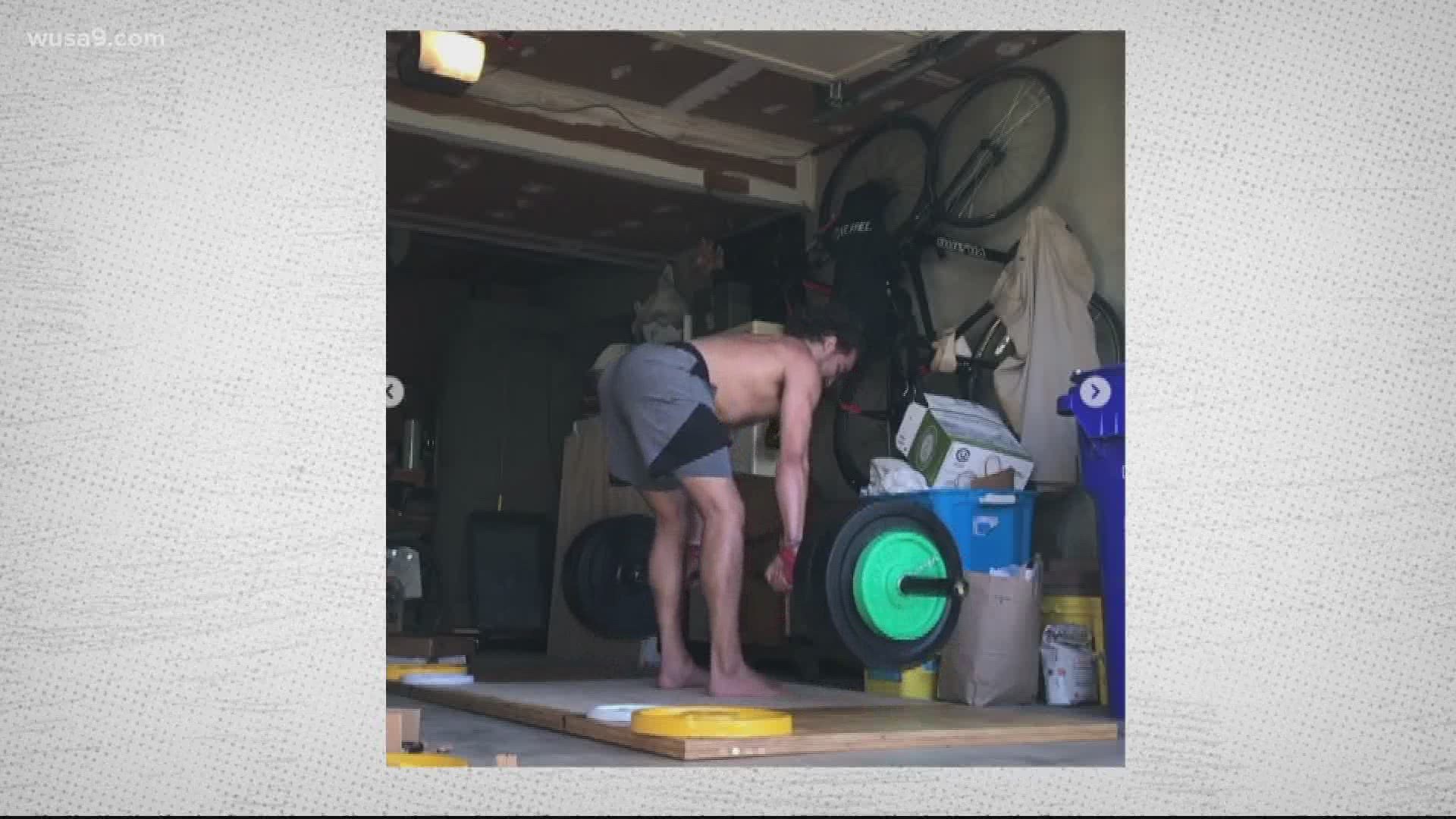 With many gyms still closed, people are buying equipment to do their workouts at home.