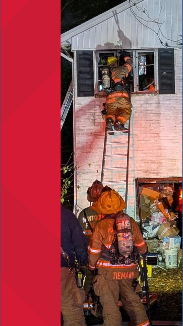 Woman rescued from burning bedroom in Montgomery County | wusa9.com