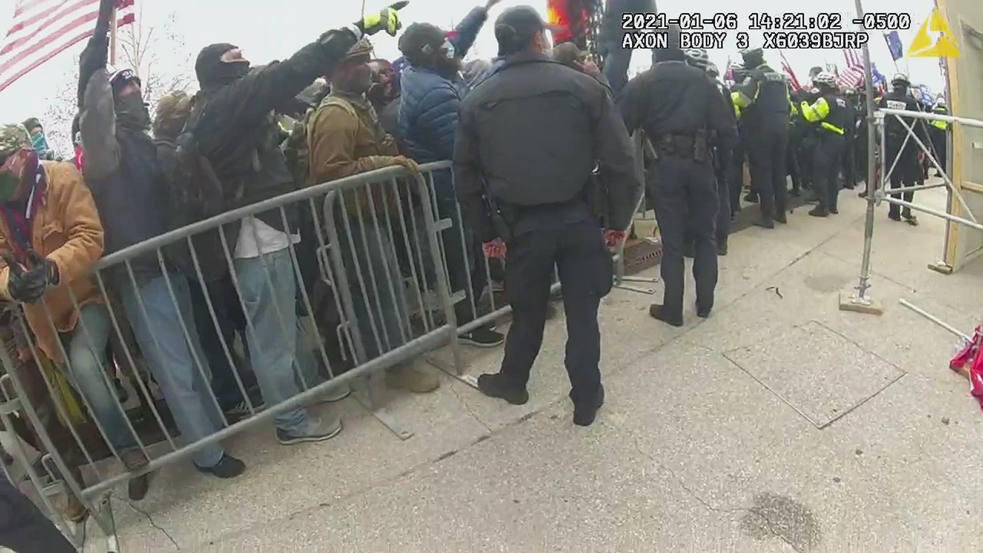 New Capitol Police Bodycam Grandpayellowhands Attacks Officers Pepper Sprayed