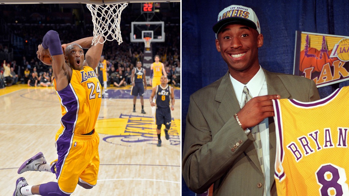 NBA Lakers 24 Kobe Bryant White MVP Honorary Edition Nike Men Jersey