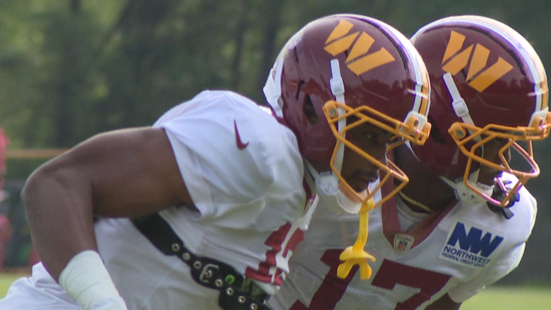 Commanders training camp: First padded practice raises intensity ...