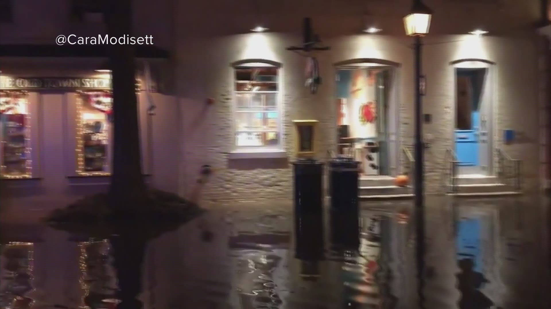While flooding isn't unusual in Old Town, residents say they were surprised there was no rainfall.