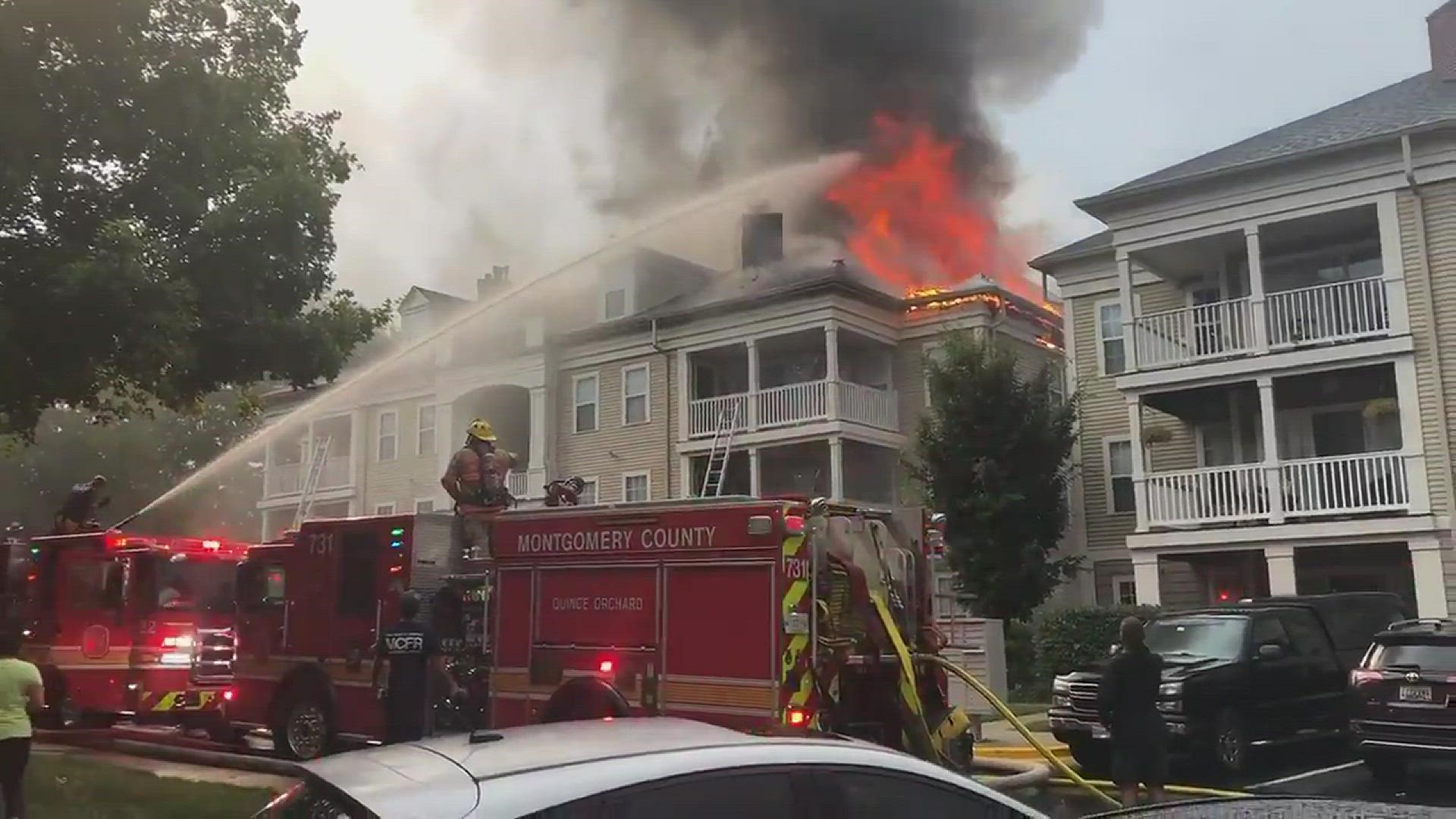 Video courtesy Montgomery County (MD) Fire & Rescue PIO Pete Piringer.