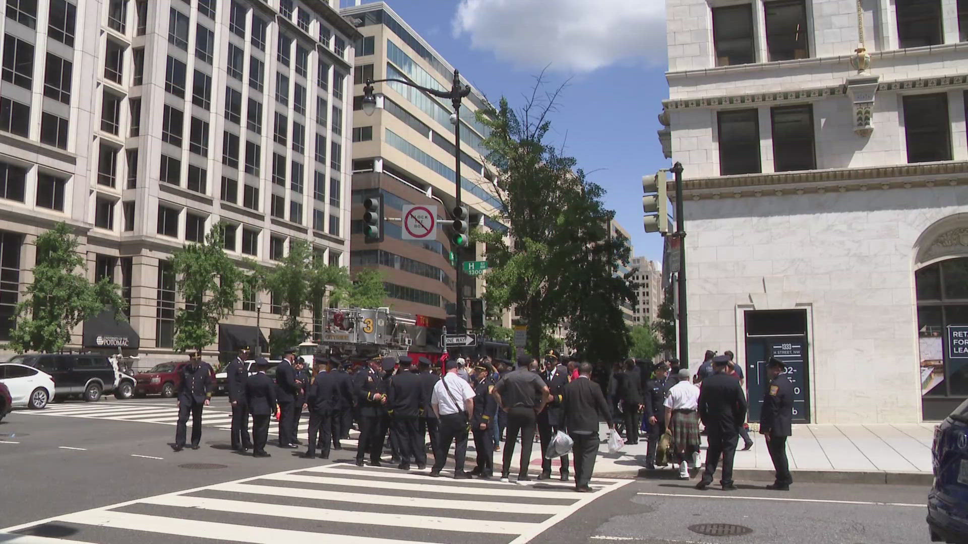 DC Firefighters Memorial Helmet project honors firefighters lost in the line of duty.