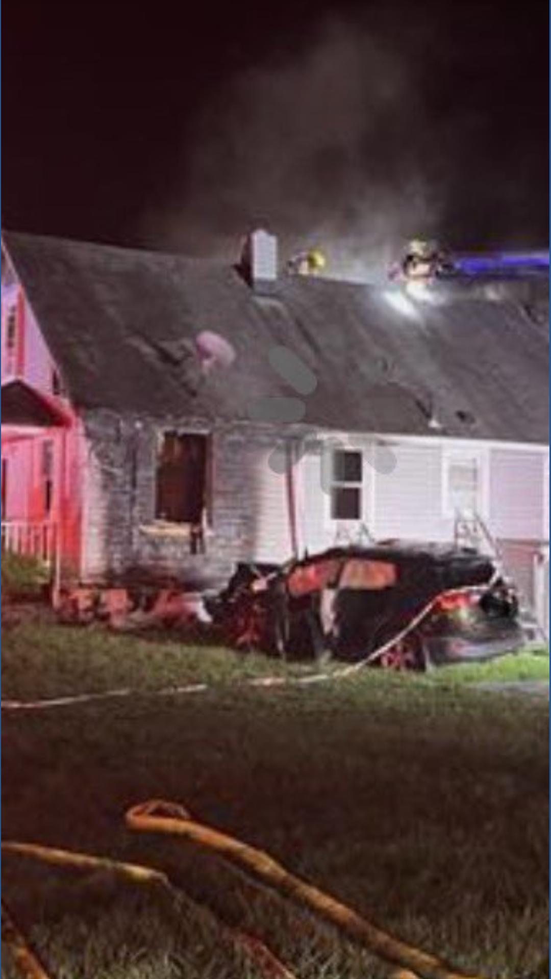 SUV into home sparks fire in Maryland | wusa9.com