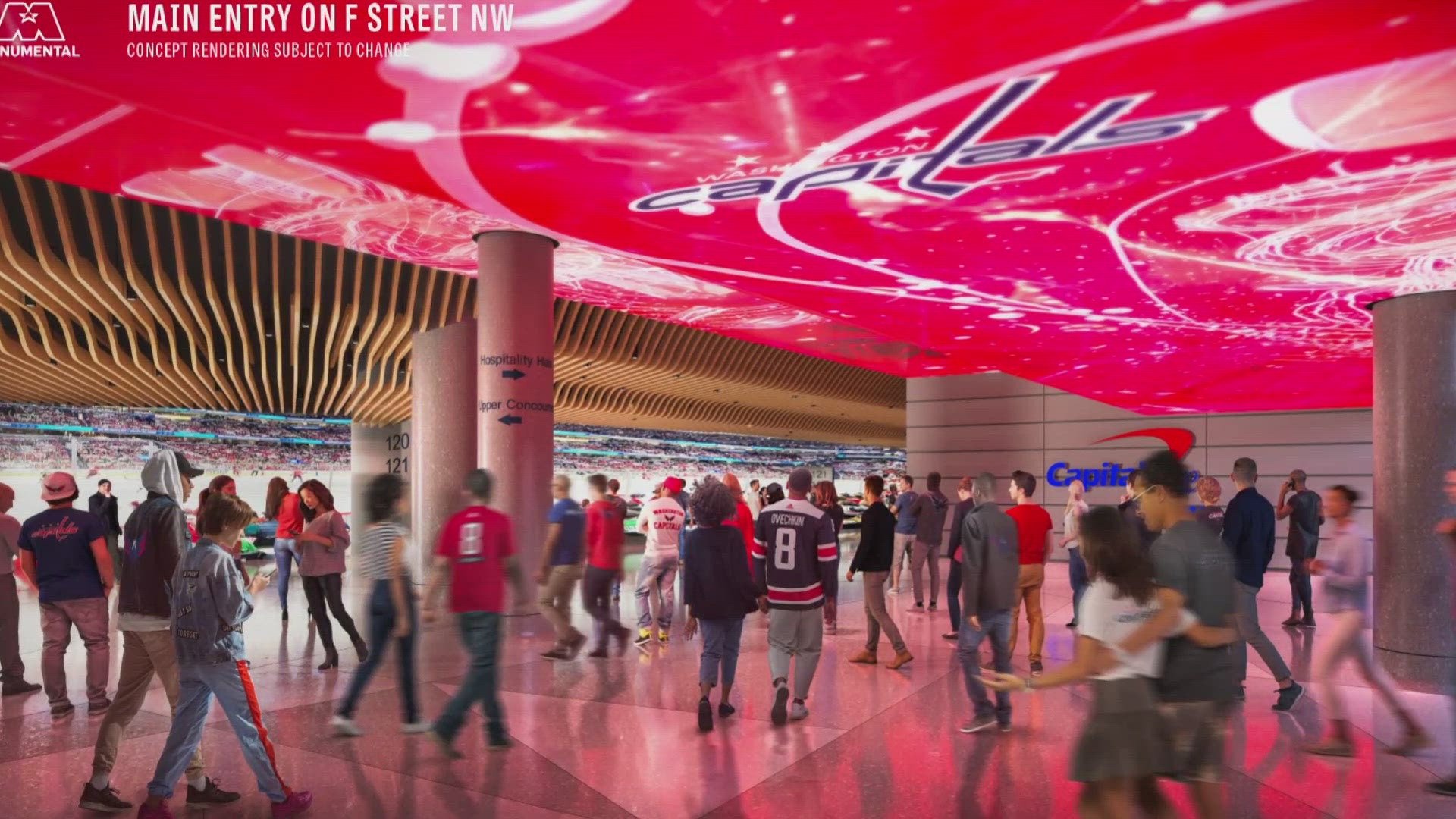 Fans are eager to see some changes come to Capitol One Arena. 