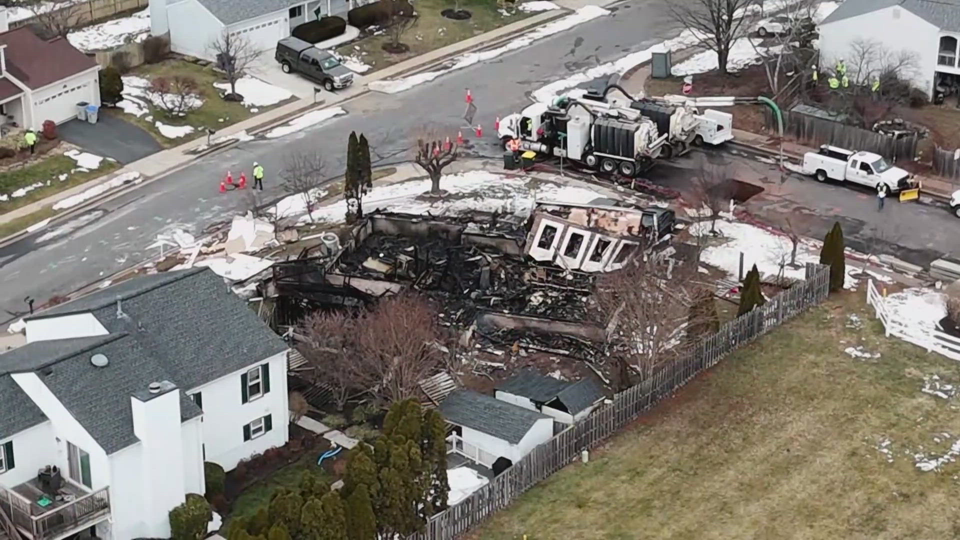 Man released from hospital after home explosion; Neighbors credited ...