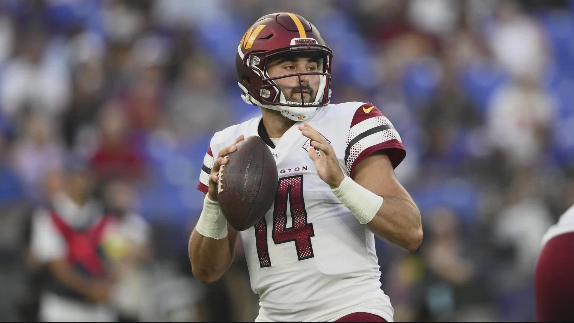 Washington Commanders rookie QB Sam Howell beats Cowboys in NFL debut