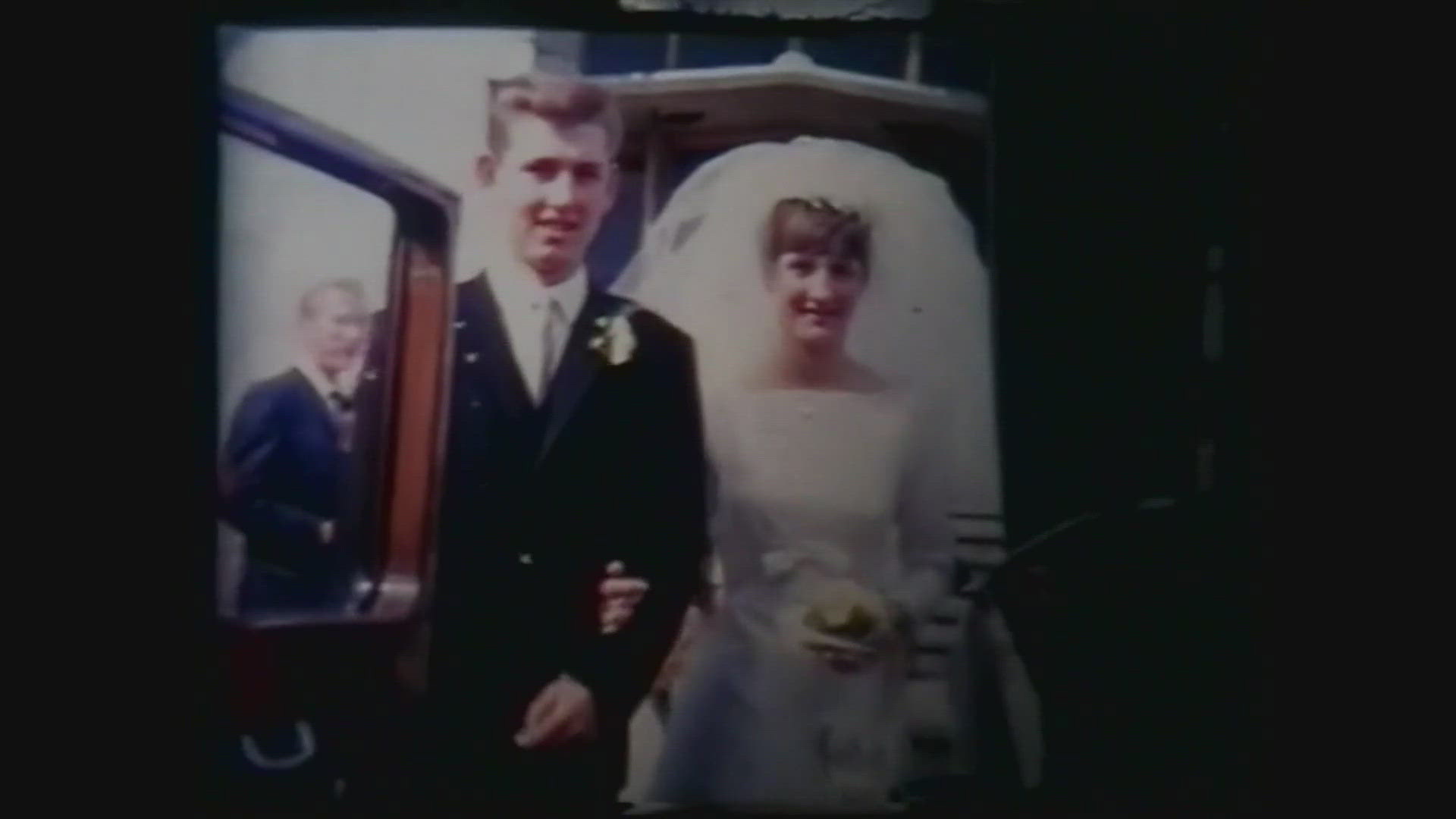 A husband and wife in Australia have been reunited with a long-lost video of their wedding -- half a century later.