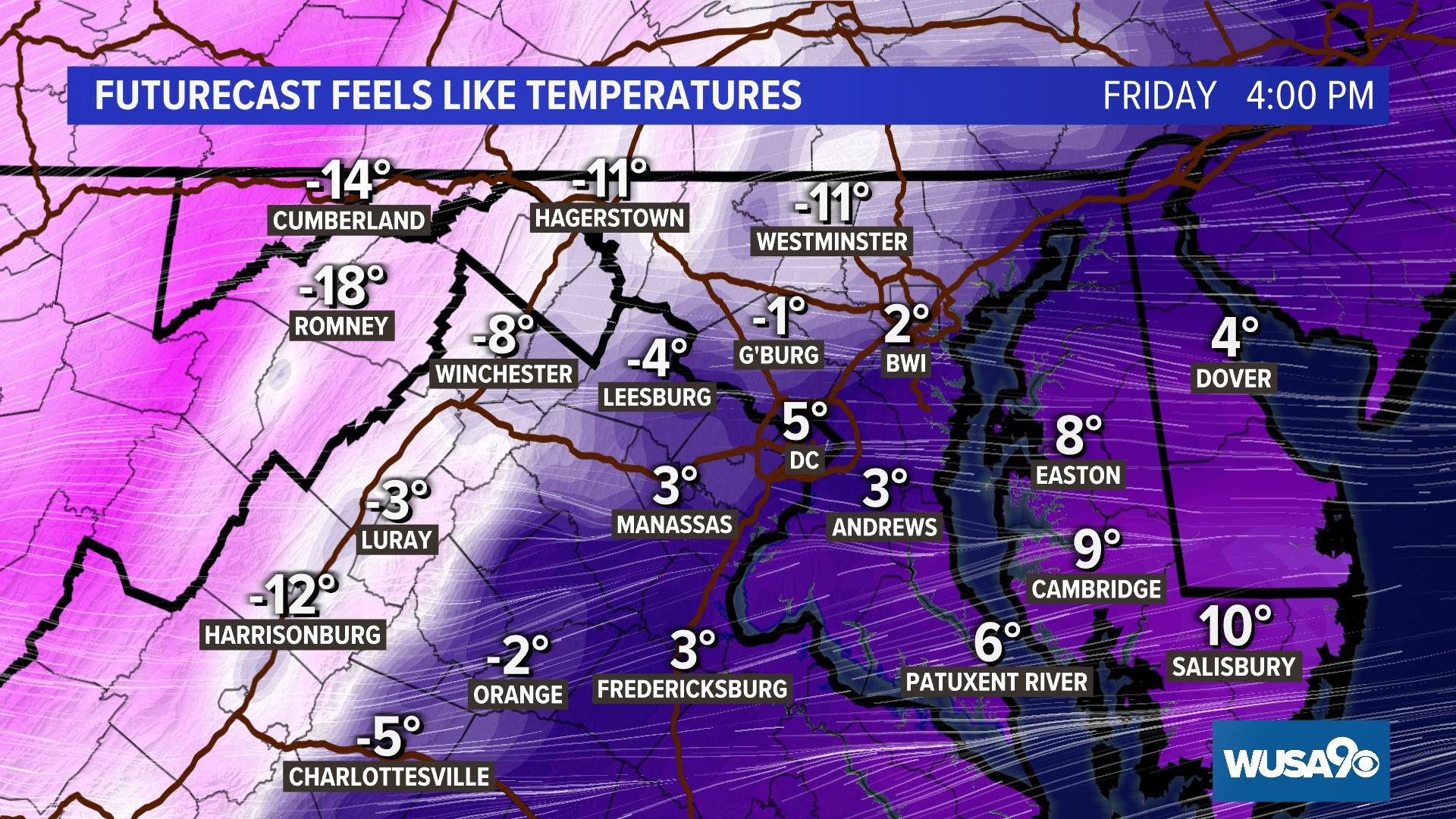 Arctic air and winter weather possible in DC Metro | wusa9.com