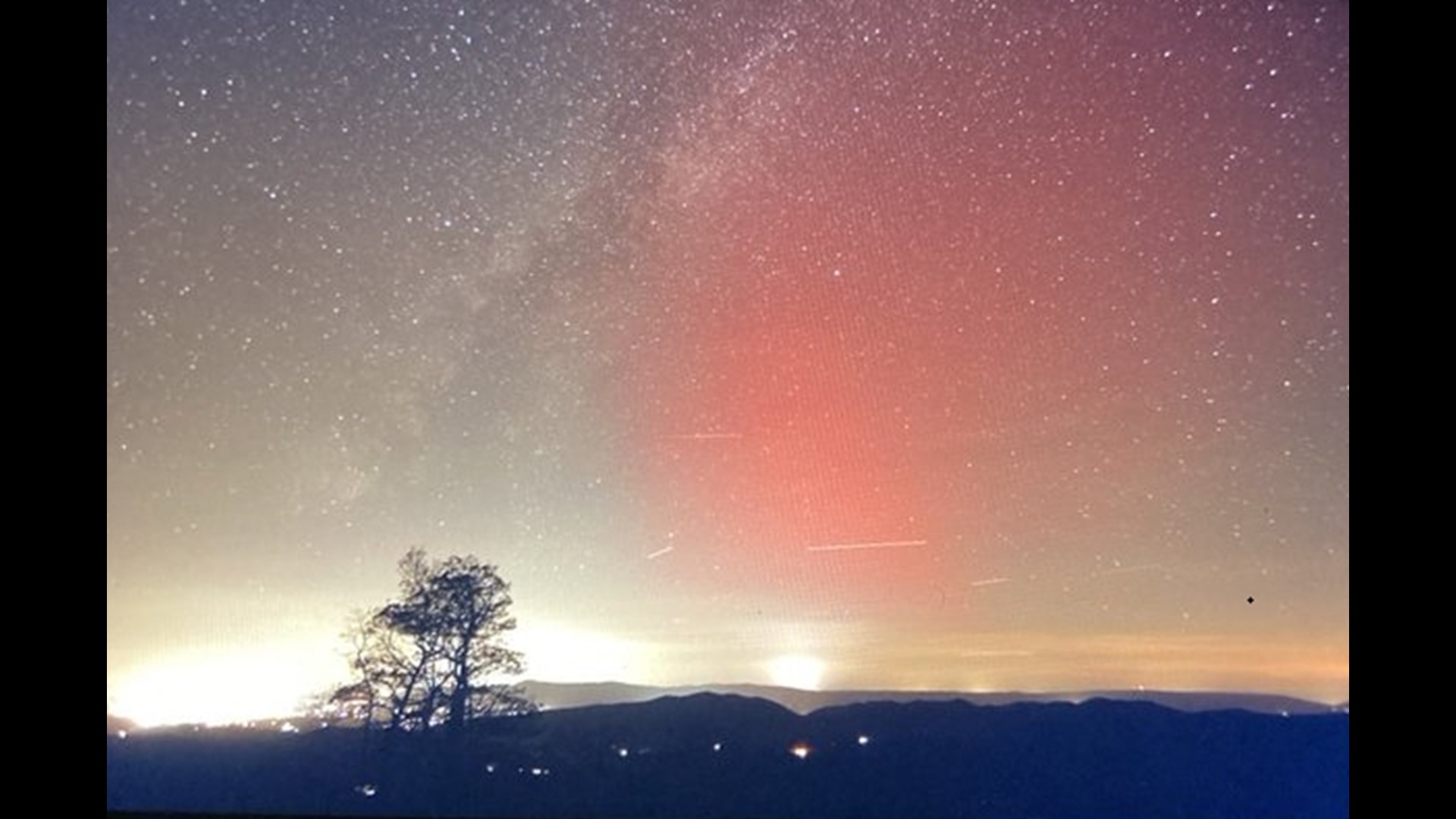 A strong geomagnetic storm this weekend made an aurora visible in parts of the United States.